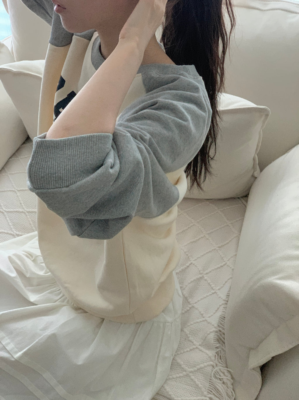 Peace Is Everything Christian Raglan Sweatshirt – Vintage Graphic Crewneck Pullover | 100% Cotton | Made in Korea