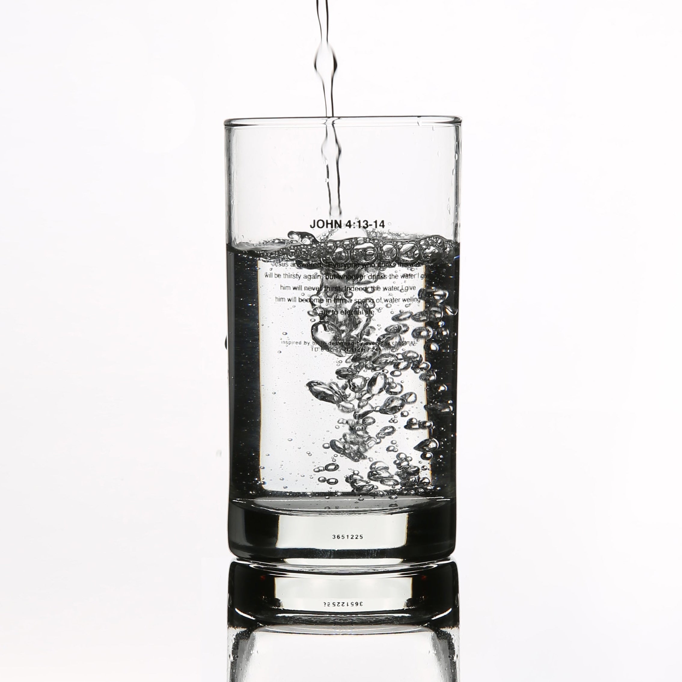John Lettering Glass