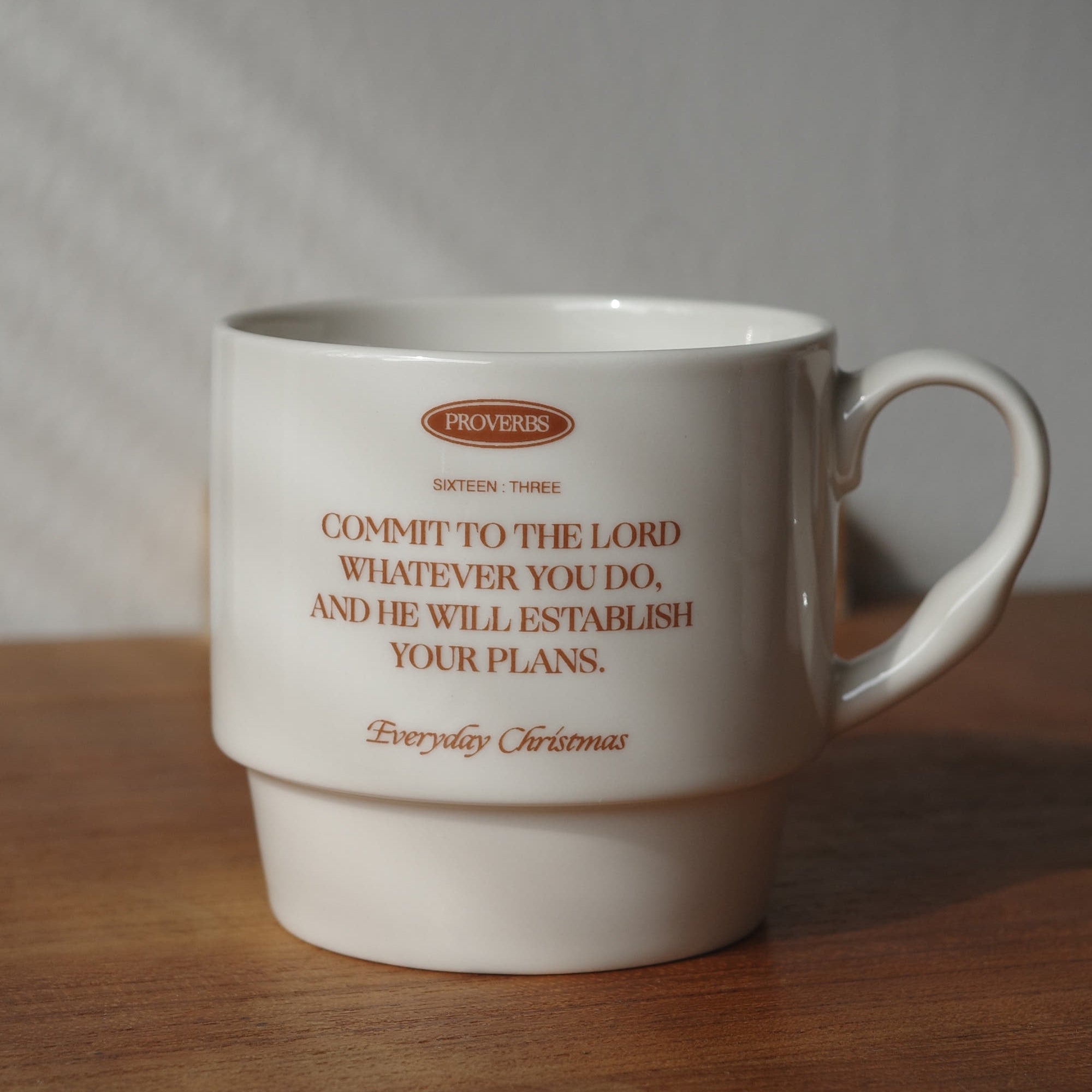 Bible Lettering Vintage Style Mug Ver.2