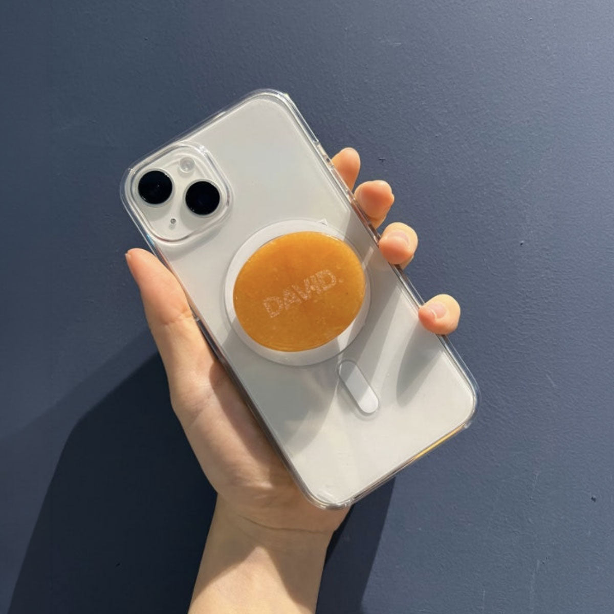 David’s Sling Stone Natural Gemstone Phone Grip & Stand