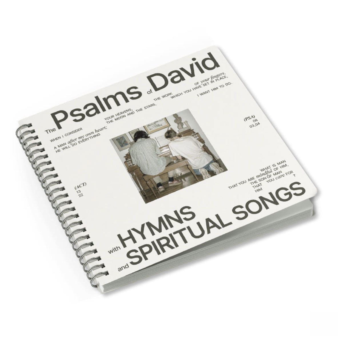 The Psalms of David Spiral Prayer & Reflection Notebook