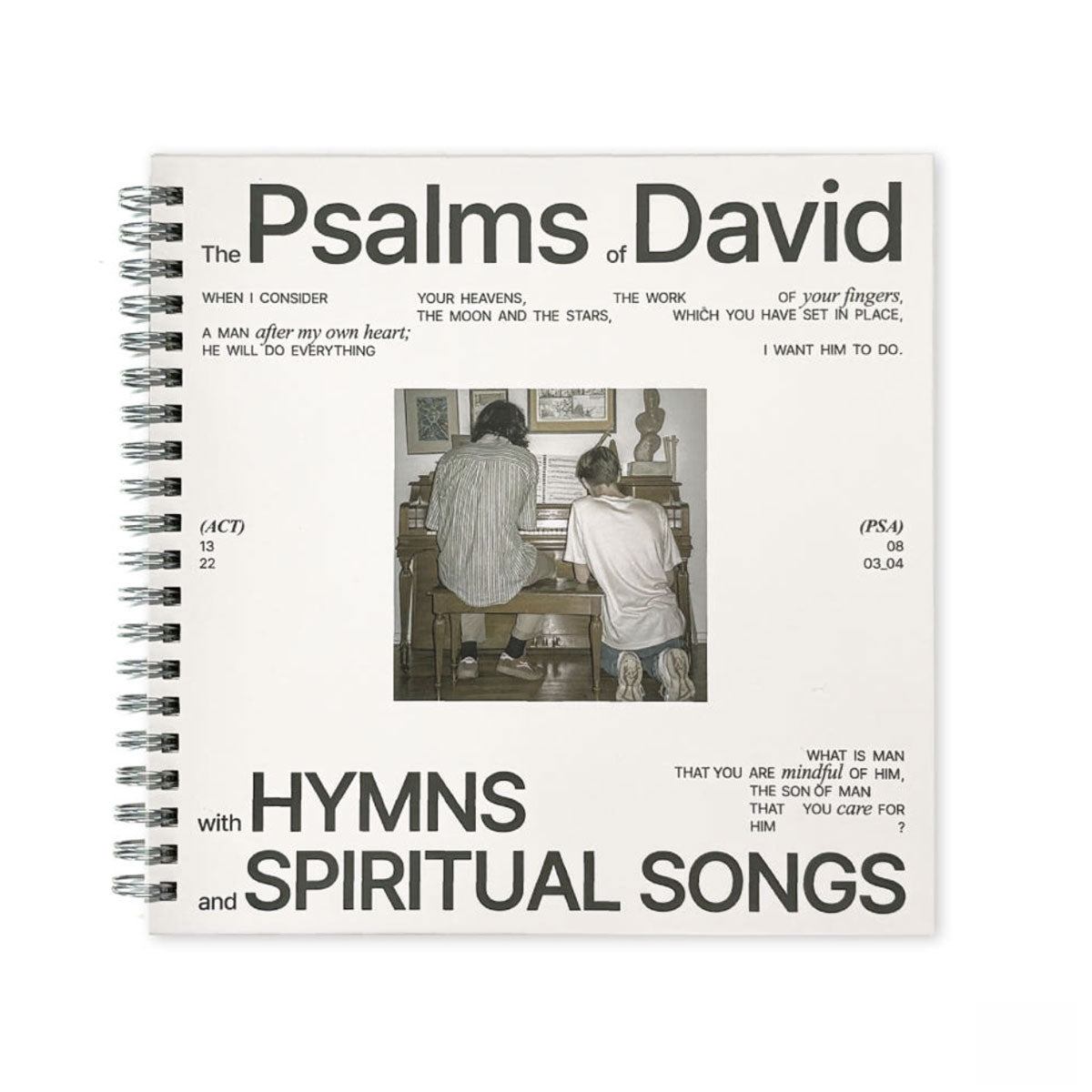 The Psalms of David Spiral Prayer & Reflection Notebook