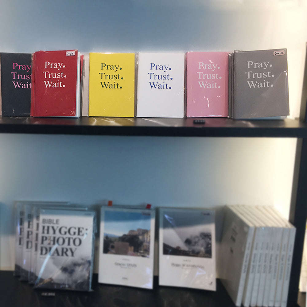 Pray. Trust. Wait. — Prayer Notebook Set of 4