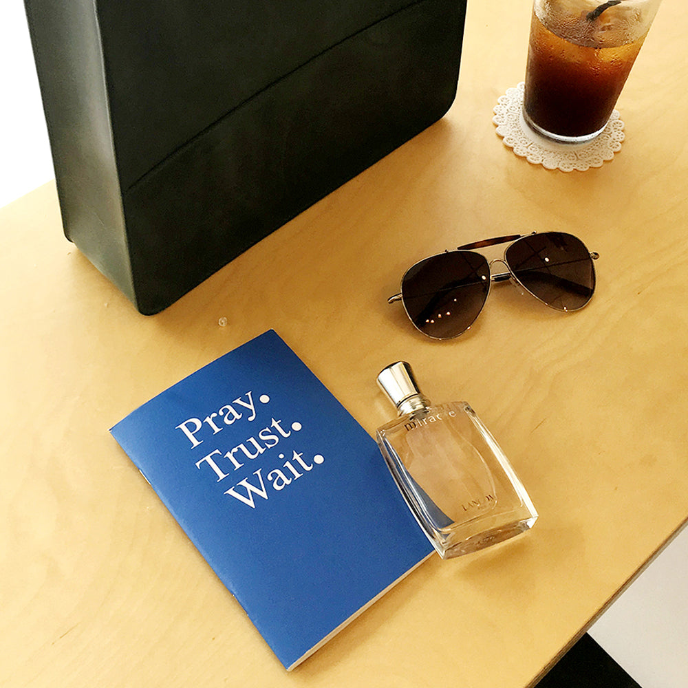 Pray. Trust. Wait. — Lined Prayer Notebook Set of 4