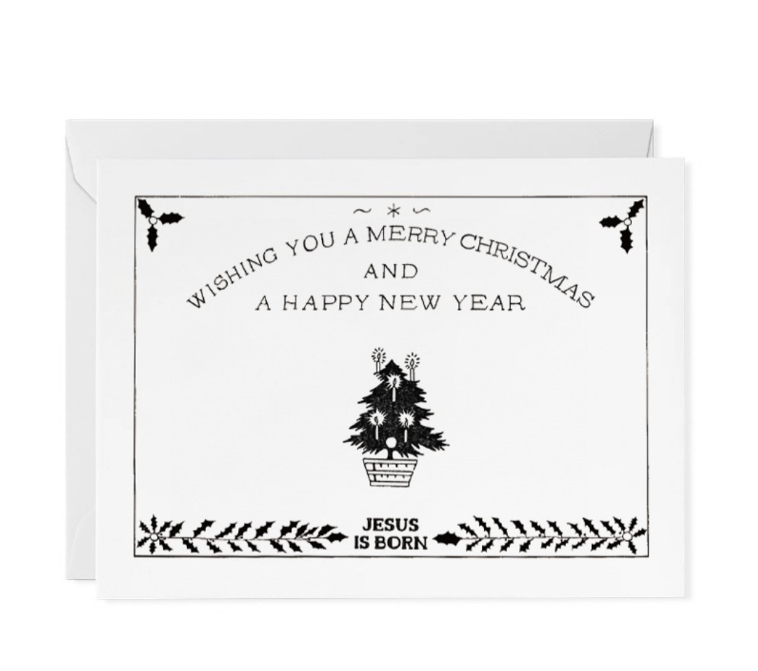 Merry Christmas Bells Christian Greeting Card