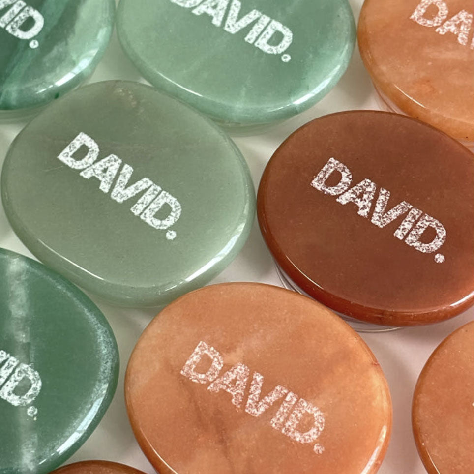 David’s Sling Stone Natural Gemstone Phone Grip & Stand