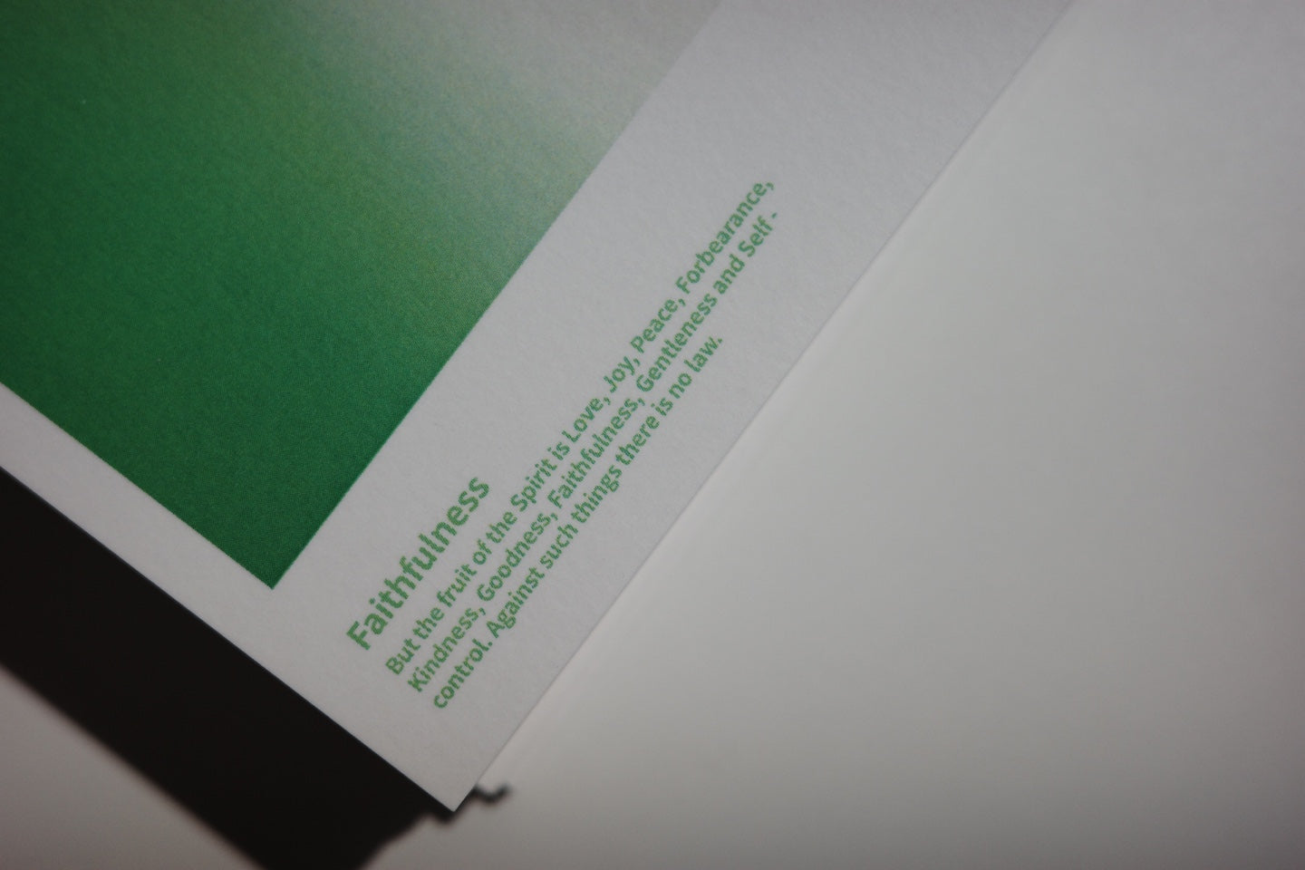 The 9 Fruits of the Holy Spirit Note Set