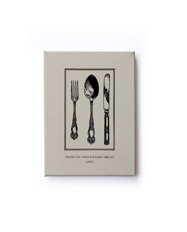 Hallelujah Thank You for Our Daily Bread Canvas Art