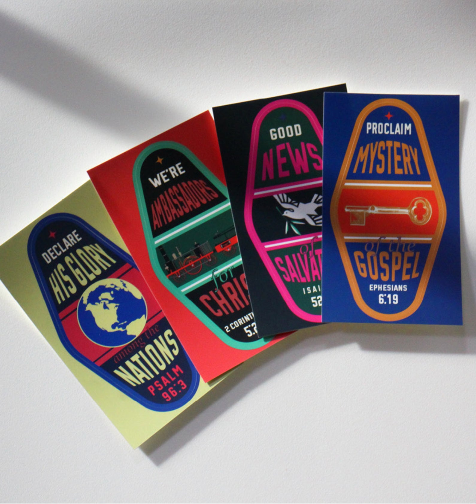 Hallelujah Christians Missions Sticker Pack
