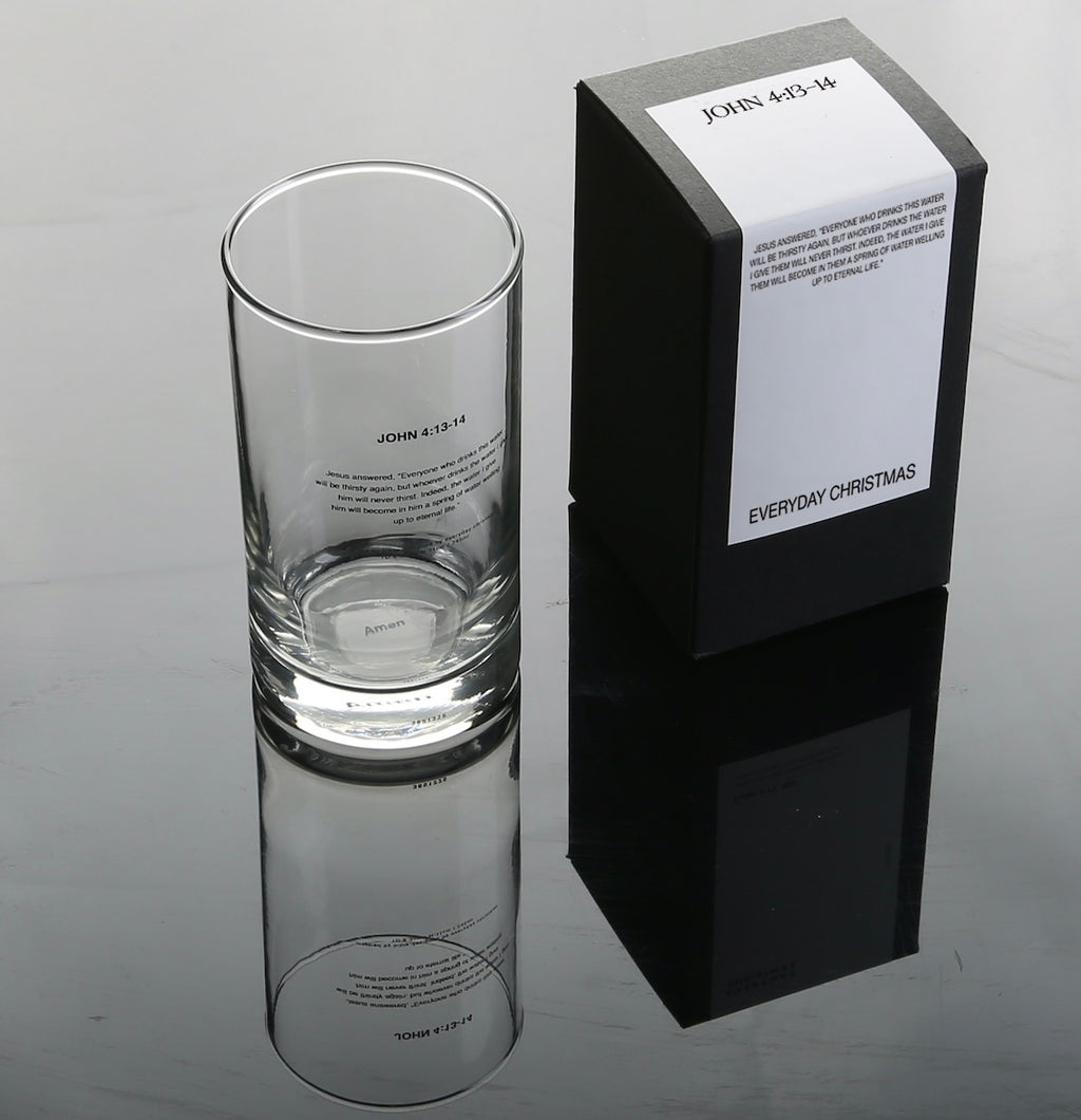John Lettering Glass