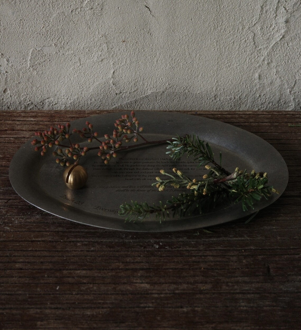 The Song of David Vintage Tray