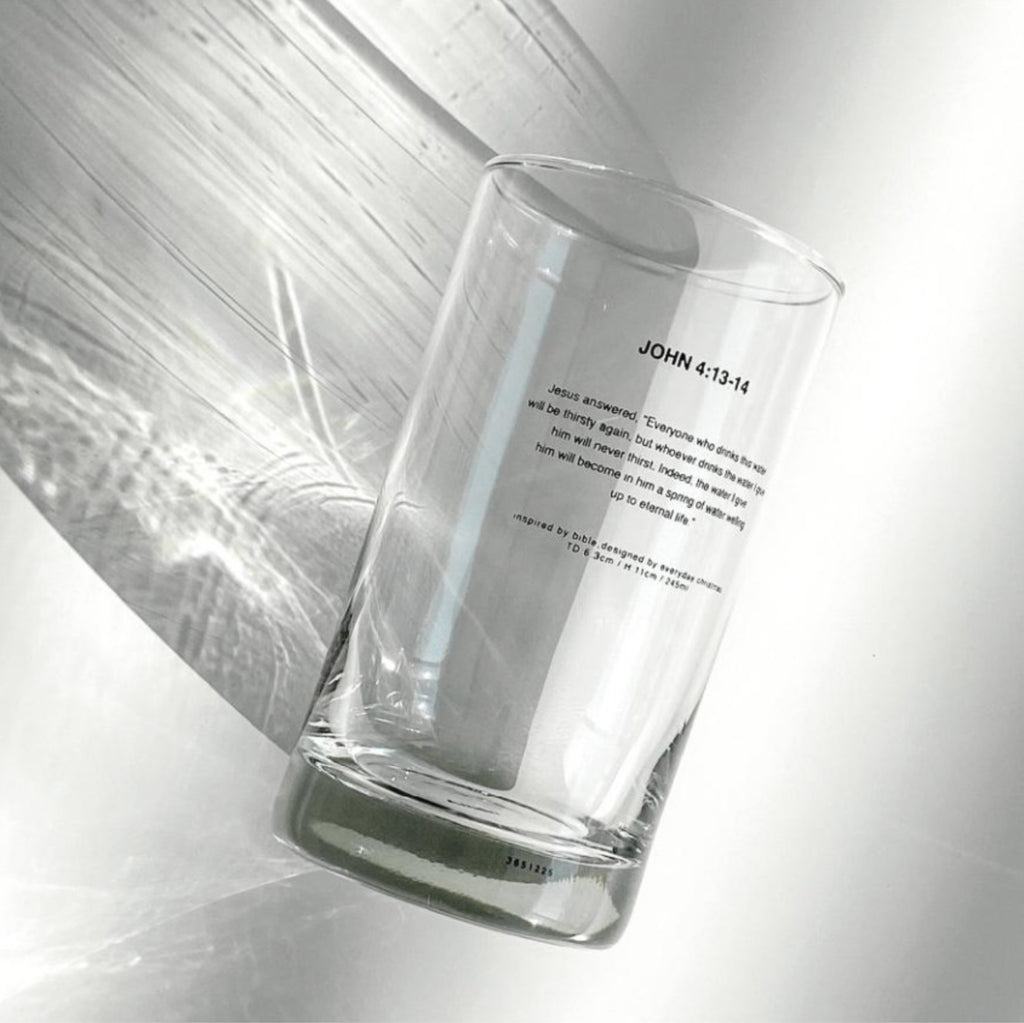 John Lettering Glass