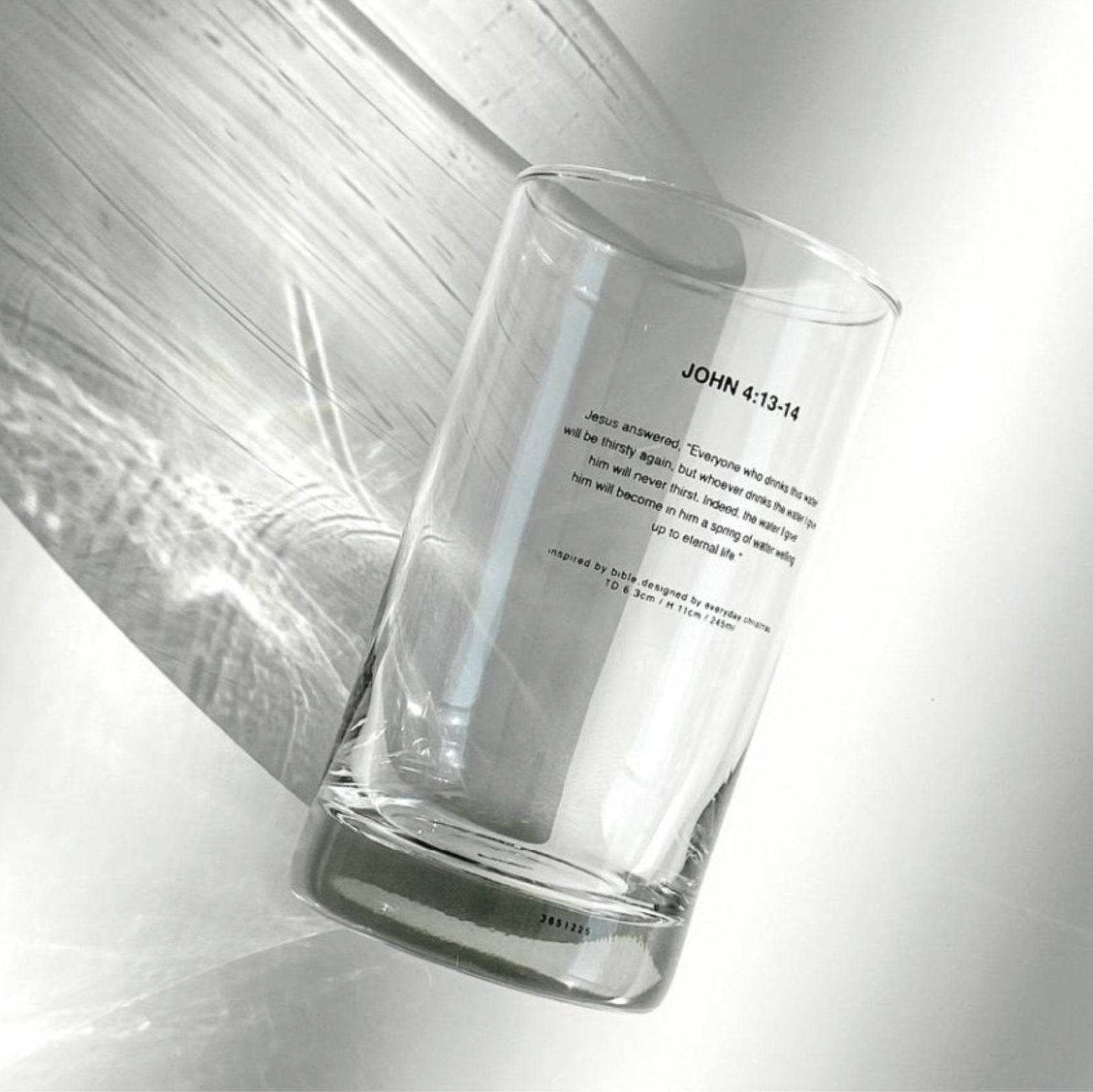 John Lettering Glass