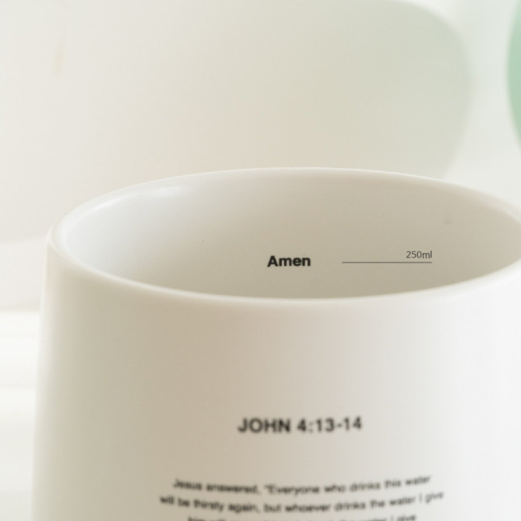 John Lettering Mug