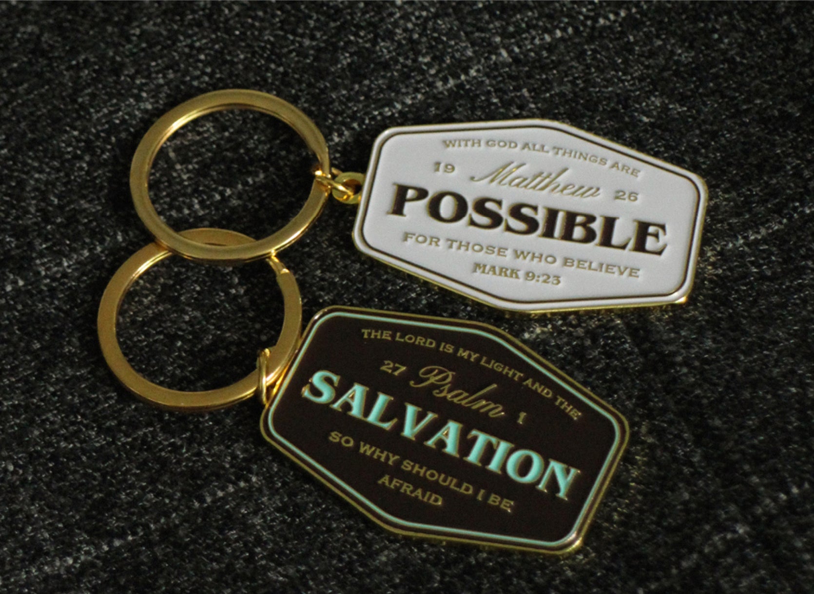 Hallelujah Vintage Keyring