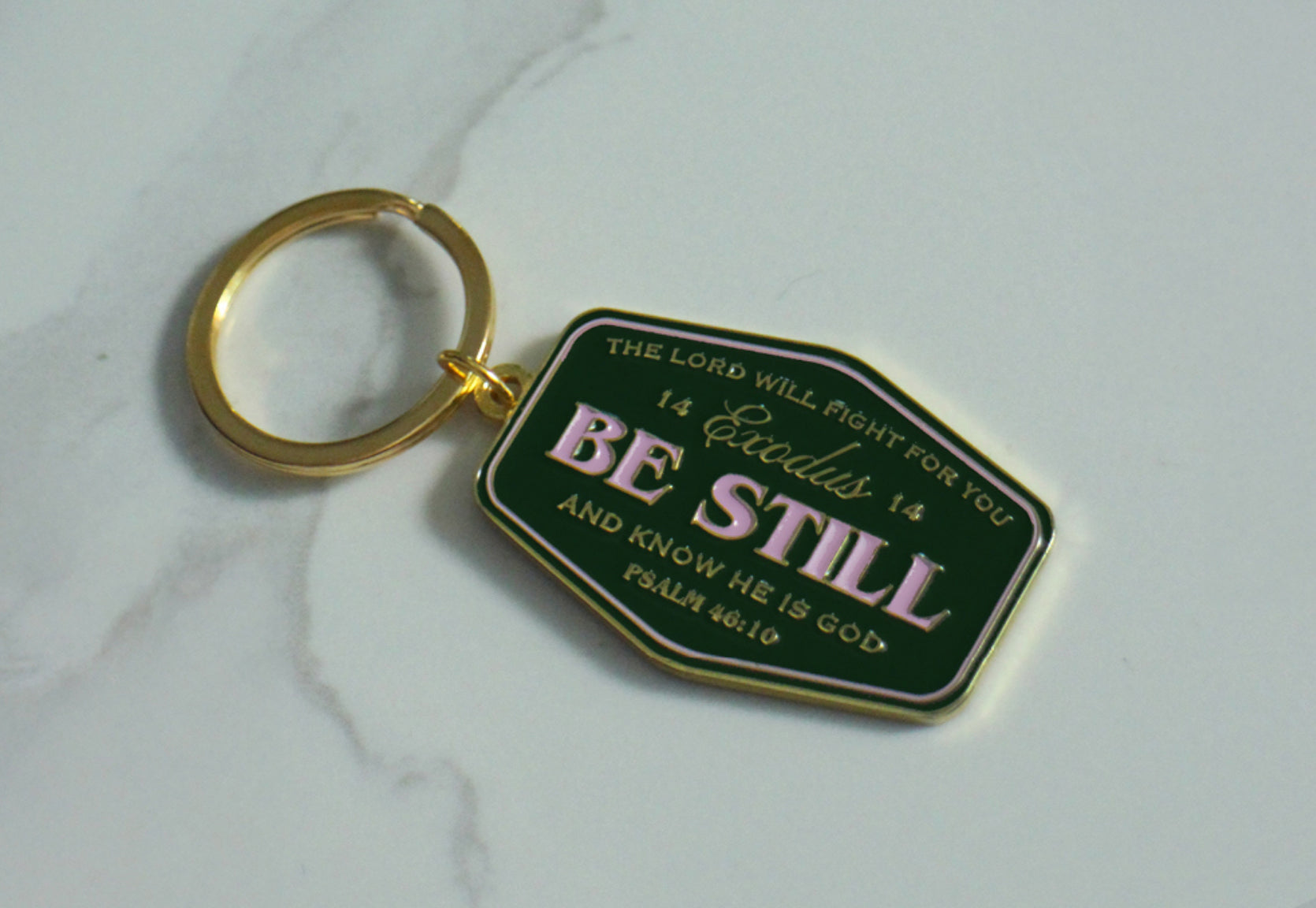 Hallelujah Vintage Keyring