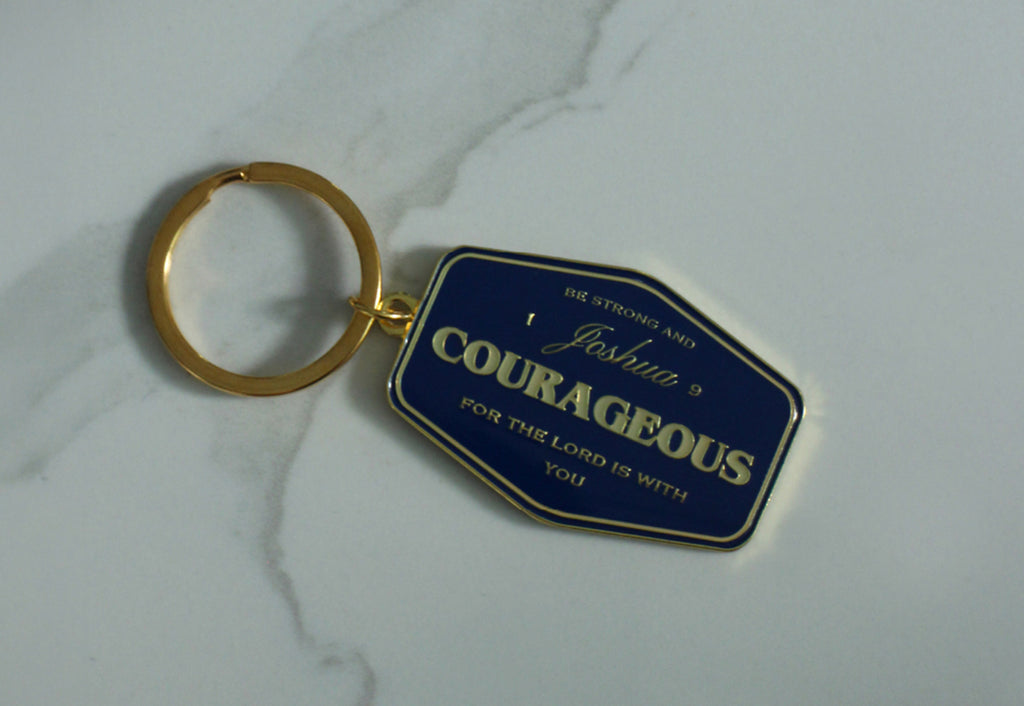 Hallelujah Vintage Keyring