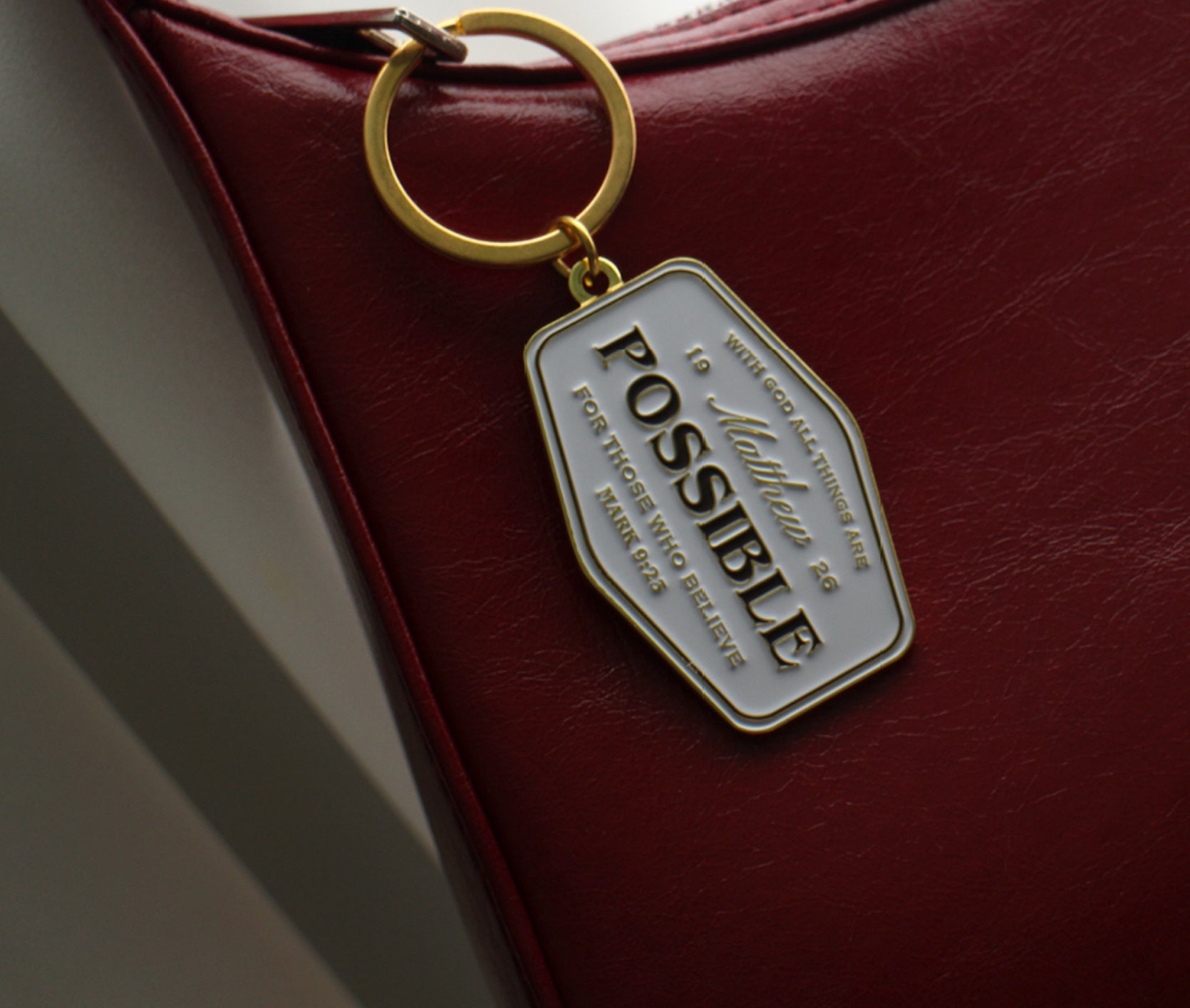 Hallelujah Vintage Keyring