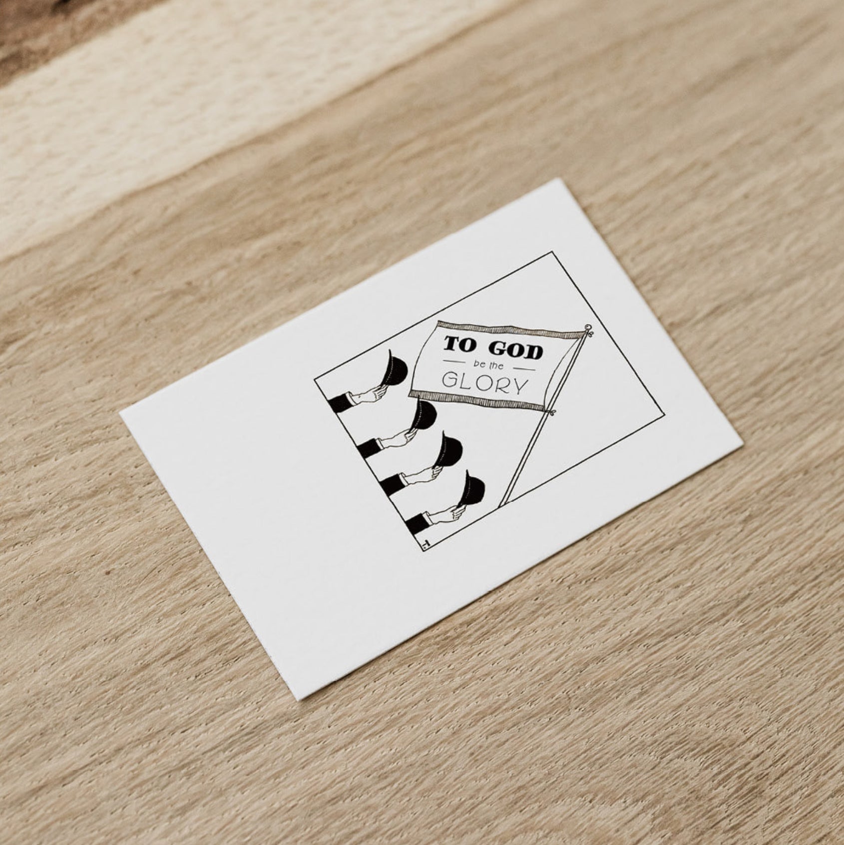 Hallelujah Mini Card