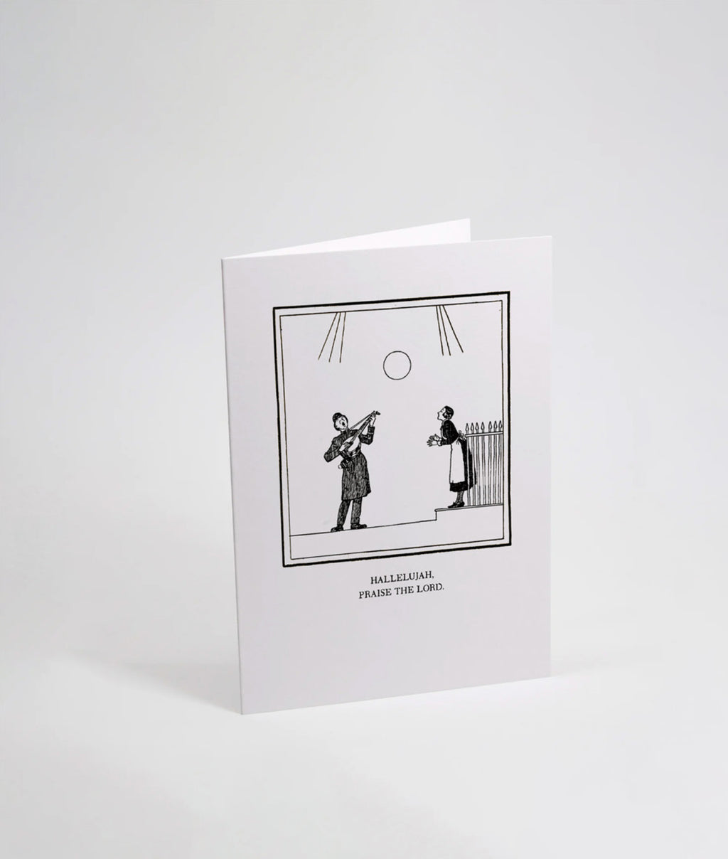 Hallelujah Mini Card