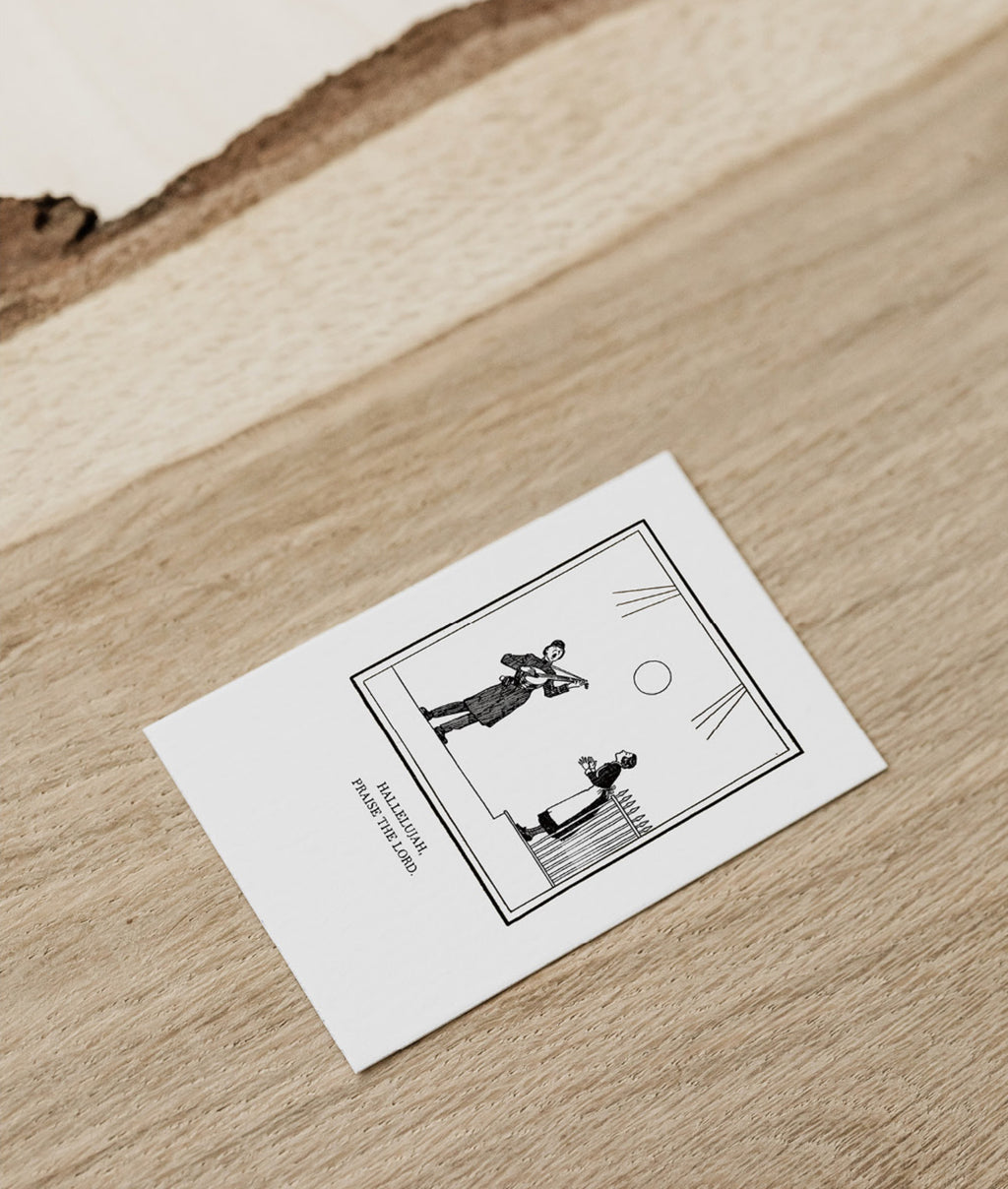 Hallelujah Mini Card