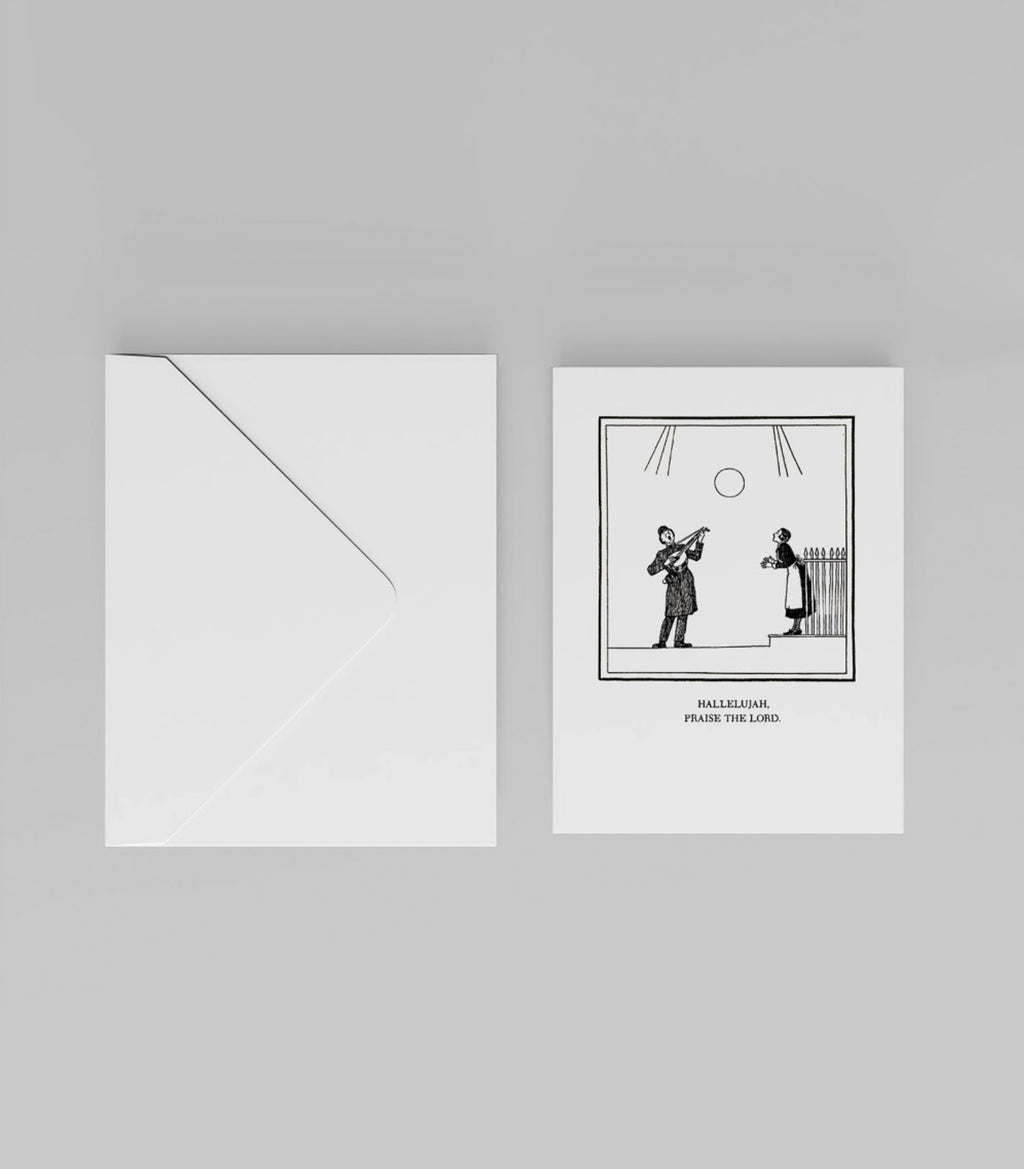 Hallelujah Mini Card