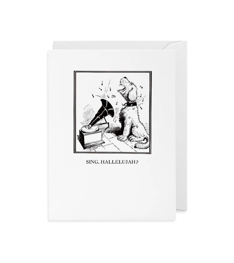 Hallelujah Mini Card