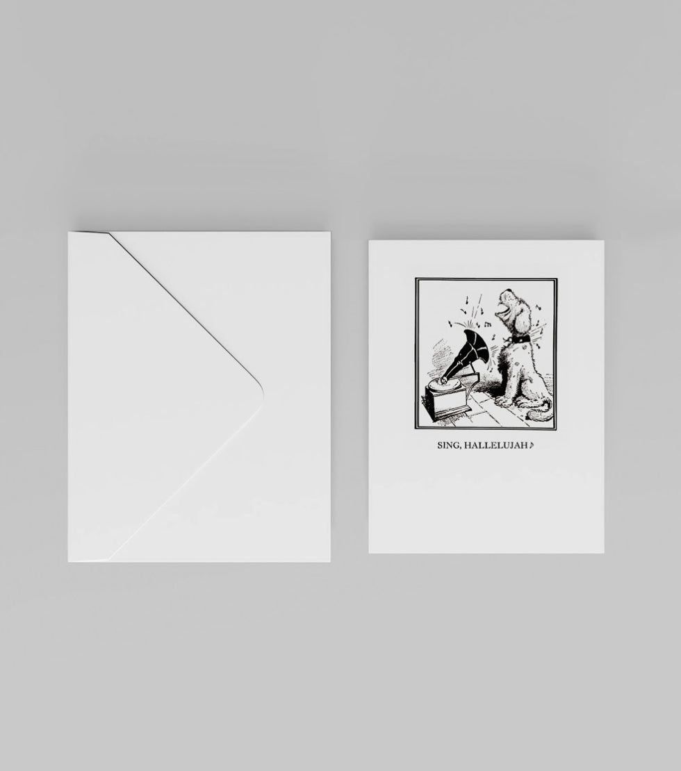 Hallelujah Mini Card