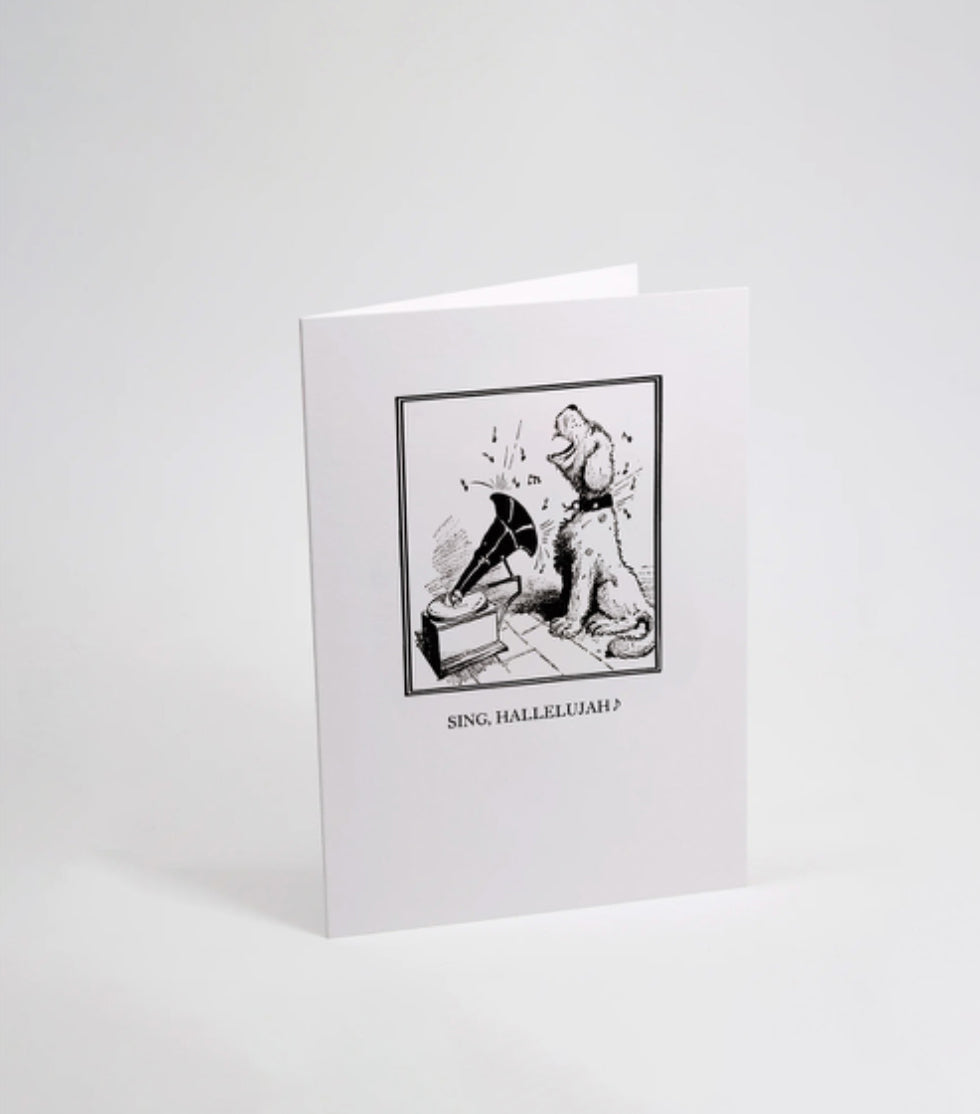 Hallelujah Mini Card