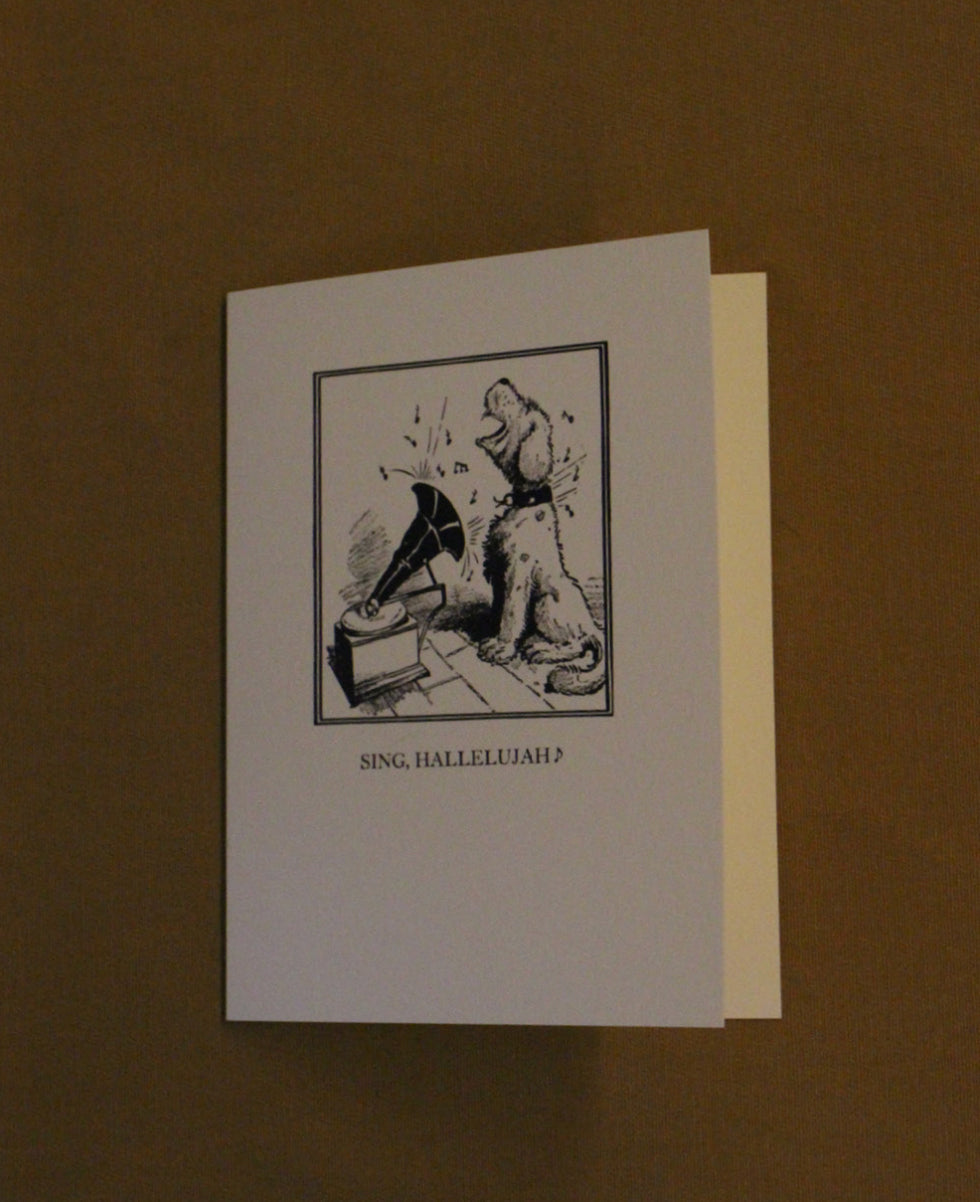 Hallelujah Mini Card