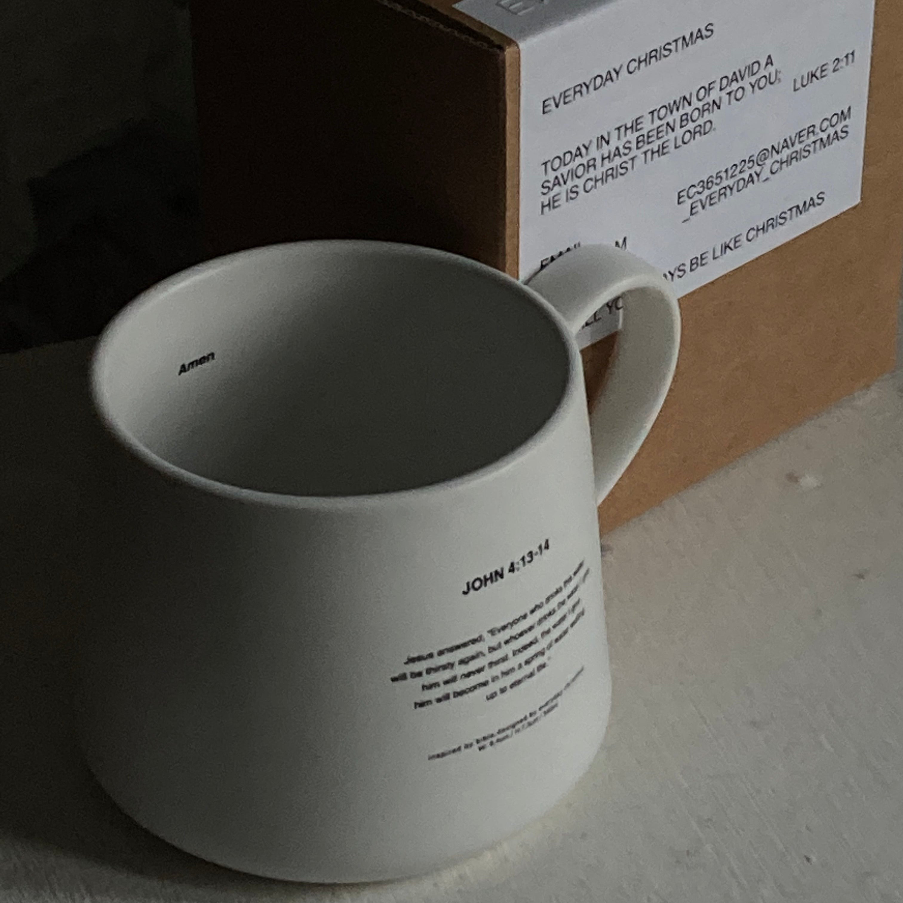 John Lettering Mug