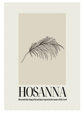 Hallelujah Hosanna Art Print