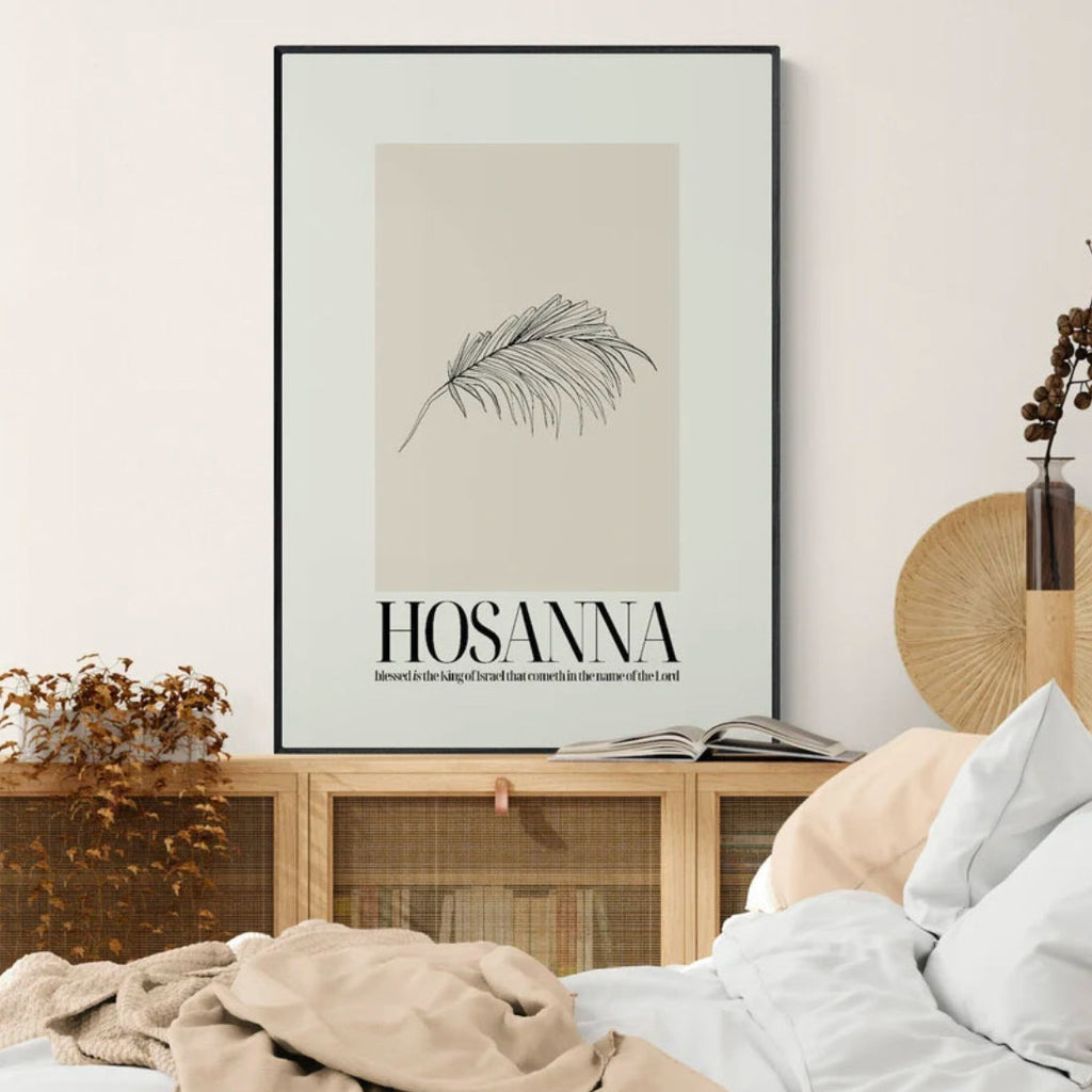 Hallelujah Hosanna Art Print