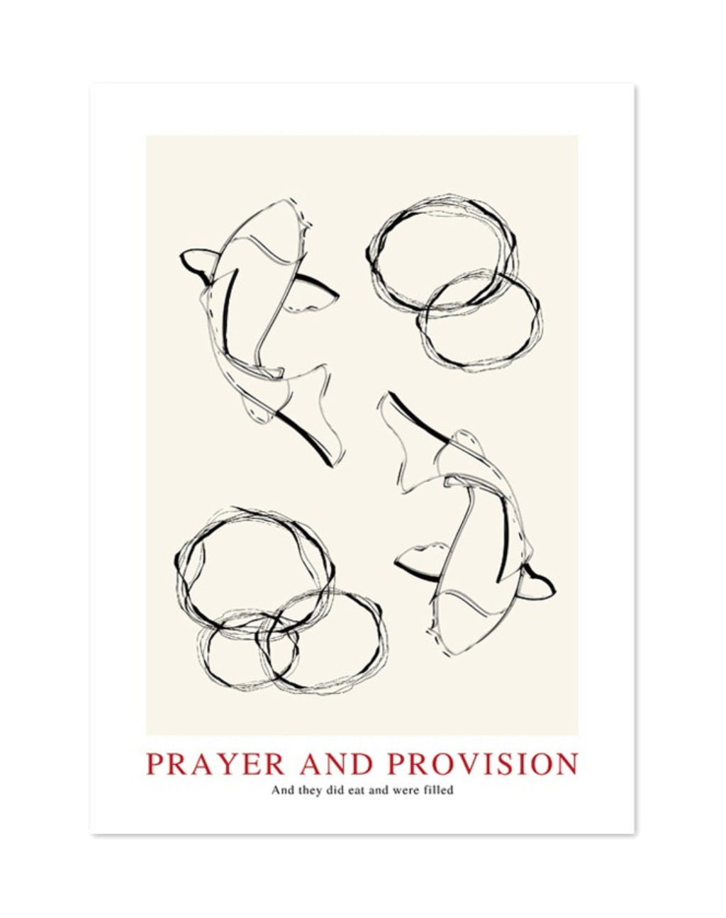 Hallelujah Prayer & Provision Art Print