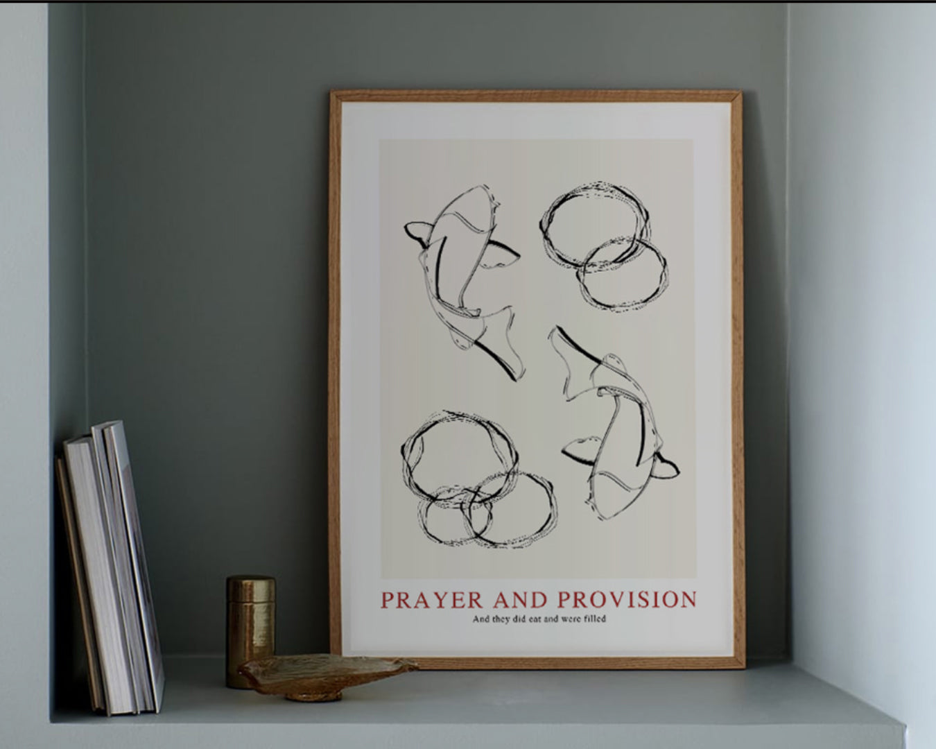 Hallelujah Prayer & Provision Art Print