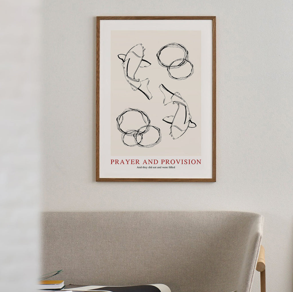 Hallelujah Prayer & Provision Art Print