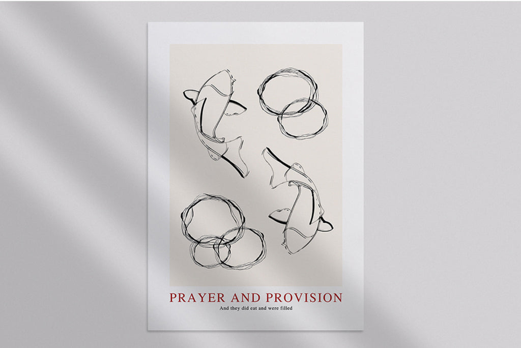 Hallelujah Prayer & Provision Art Print