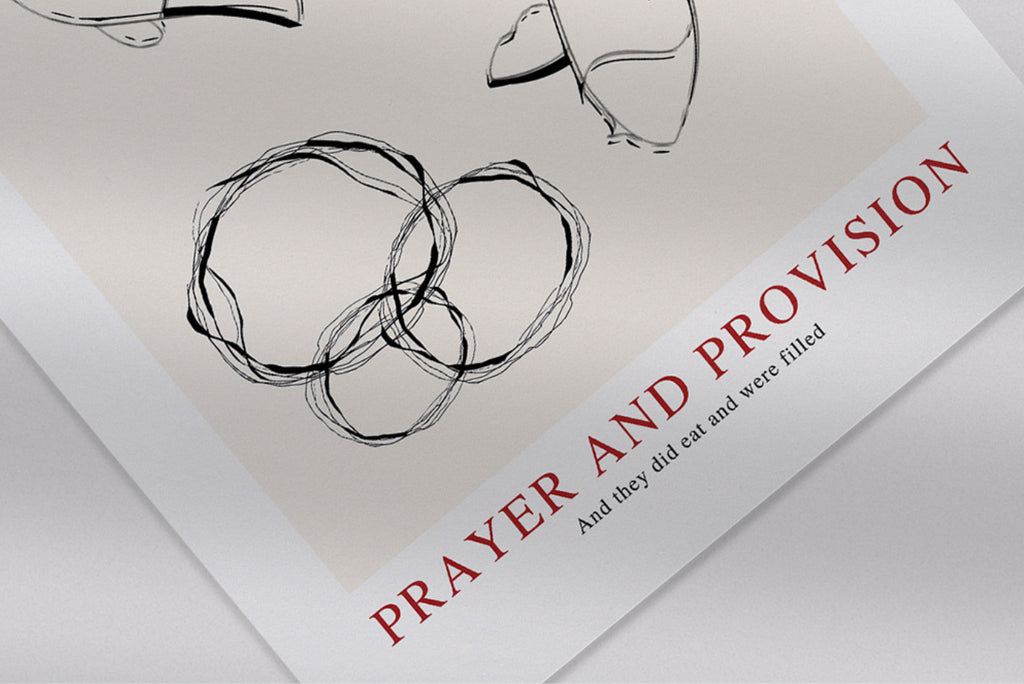 Hallelujah Prayer & Provision Art Print