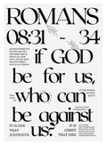 Hallelujah Romans 8 Art Print