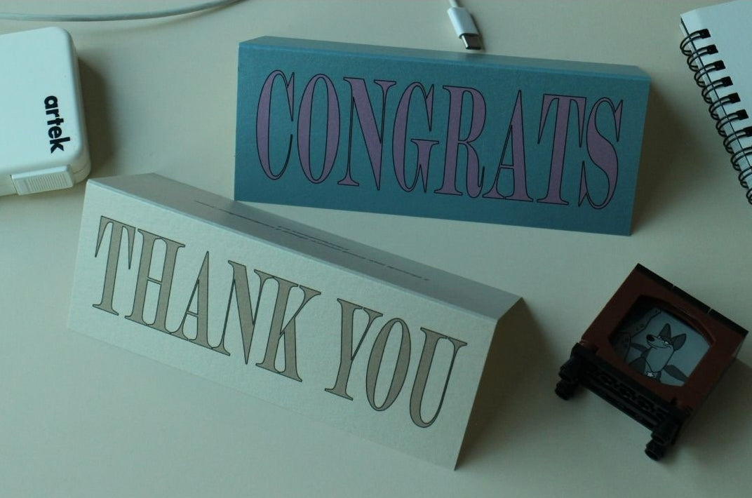 Hallelujah Vintage Shimmer Message Card