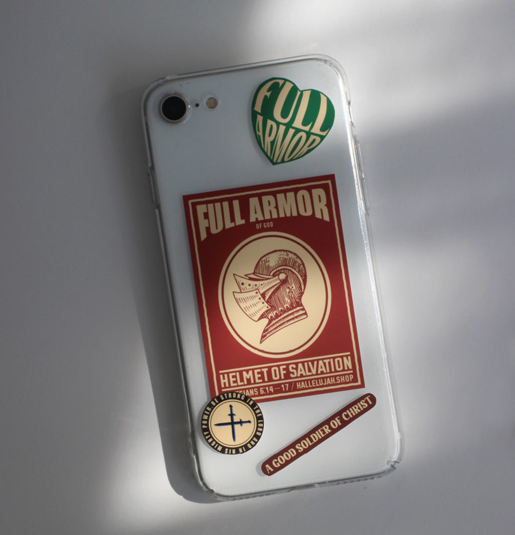 Hallelujah Full Armor of God Sticker Pack