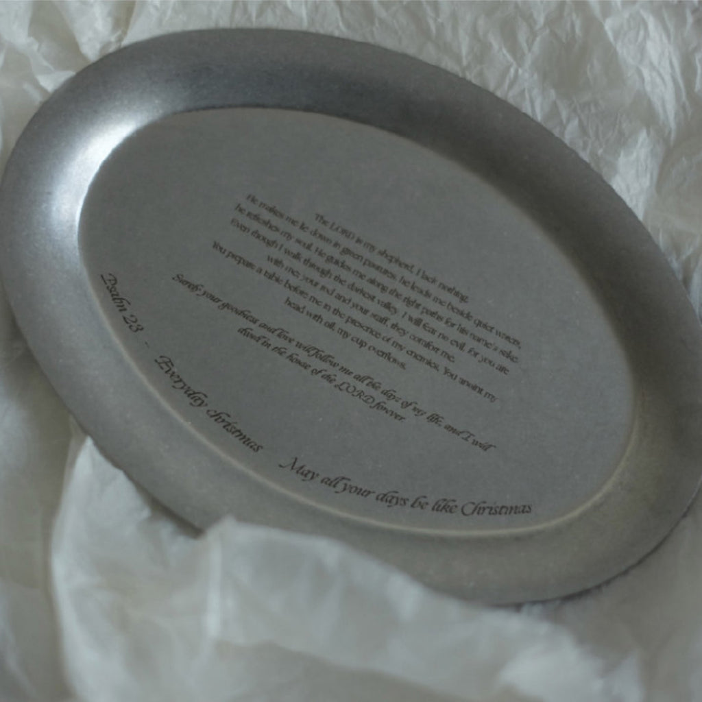 The Song of David Vintage Tray