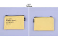 Do Not Worry Christian Mini Zipper Pouch – Matthew 6:25-26 | Bible Verse Canvas Coin Purse, Scripture Gift | Made in Korea